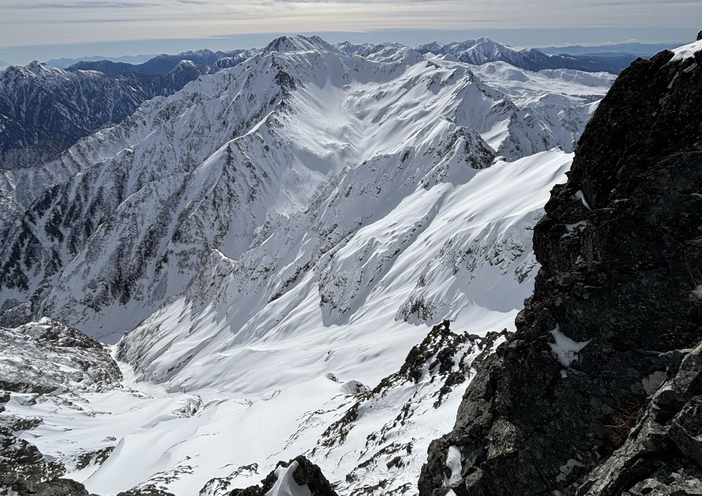 11月22日～23日 劔岳　冬季アルパイン